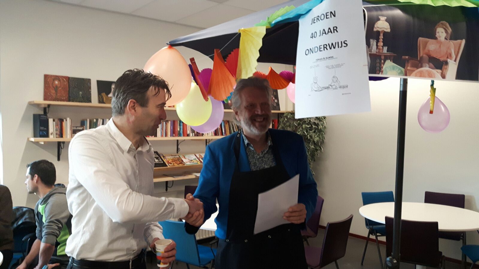 40 jaar actief in het onderwijs / 40 years in education – Jeroen